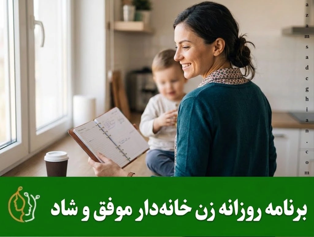 برنامه روزانه زنان خانه دار موفق و شاد